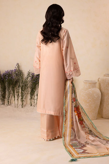 Zellbury | Unstitch 3 Pc dyed embroidered lawn
