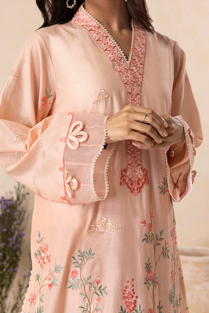 Zellbury | Unstitch 3 Pc dyed embroidered lawn
