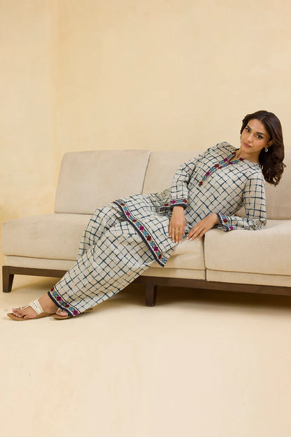 Zellbury | Unstitch 2 Pc Digital Printed Lawn
