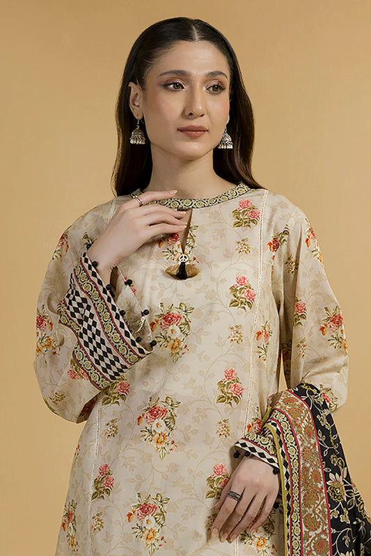Zellbury | Unstitch 2 PC Digital Printed Lawn