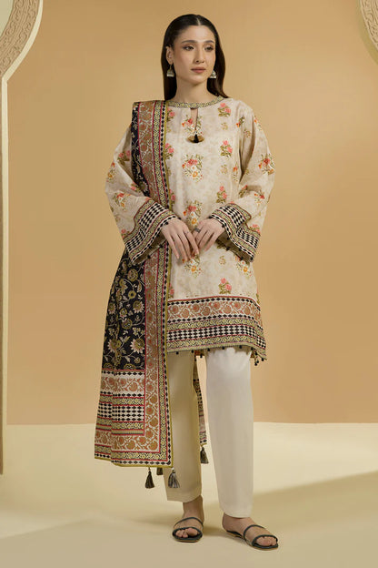 Zellbury | Unstitch 2 PC Digital Printed Lawn