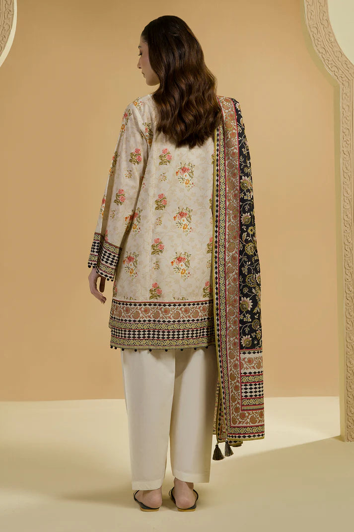 Zellbury | Unstitch 2 PC Digital Printed Lawn