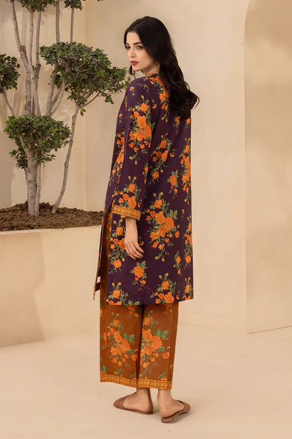 Zellbury | Unstitched 2 Pc Digital Embroidered Lawn