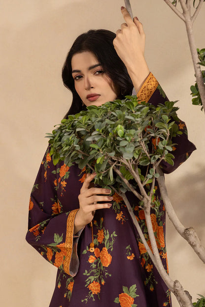 Zellbury | Unstitched 2 Pc Digital Embroidered Lawn