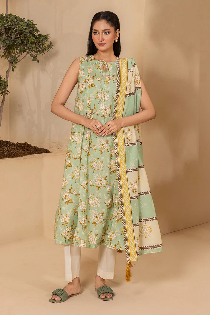Zellbury | Unstitch 2 PC Digital Printed Lawn