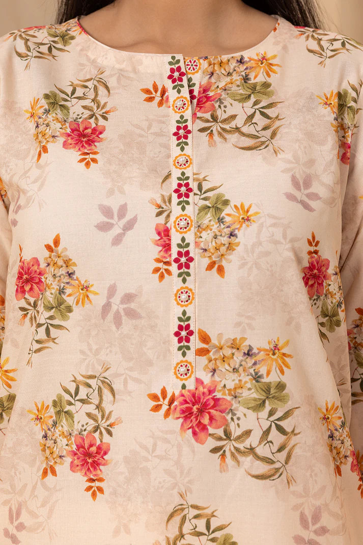 Zellbury | Unstitch 2 PC Digital Printed Lawn