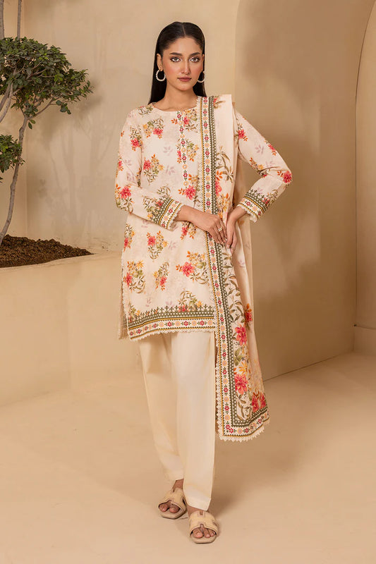 Zellbury | Unstitch 2 PC Digital Printed Lawn