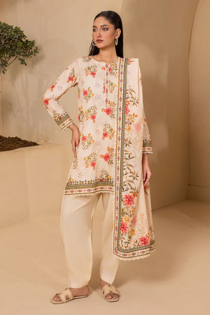 Zellbury | Unstitch 2 PC Digital Printed Lawn