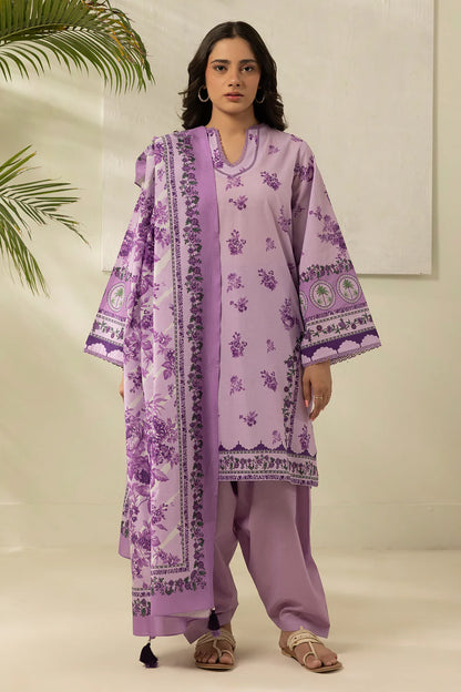 Zellbury | Unstitch 3 Pc Digital Printed Dobby Lawn Collection