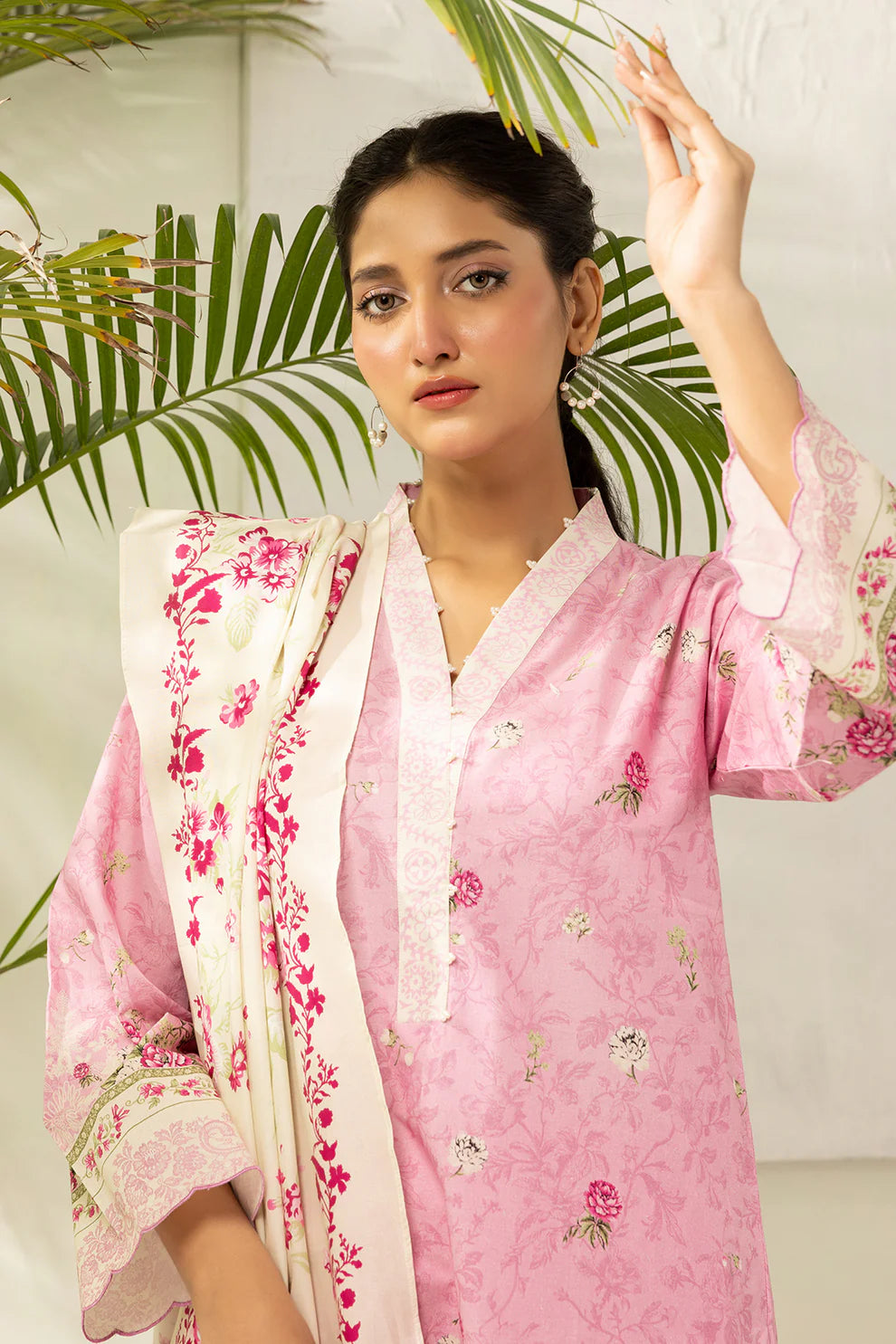 Zellbury | Unstitch 3 Pc Digital Printed Dobby Lawn Collection