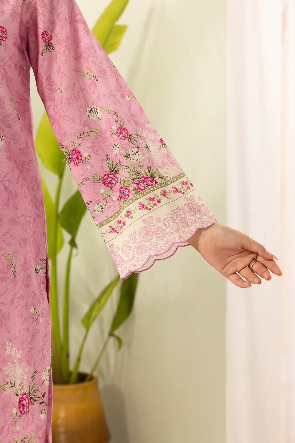Zellbury | Unstitch 3 Pc Digital Printed Dobby Lawn Collection