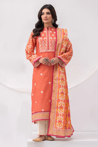 Zellbury | Unstitched 2 Pc Printed Embroidered Khaddar Collection