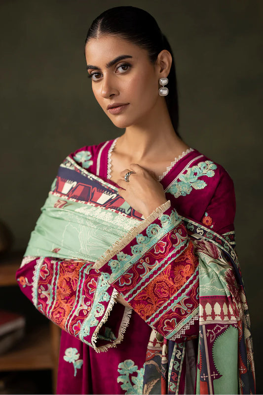 Zellbury | Unstitched 3 Piece Embroidered Viscose Collection