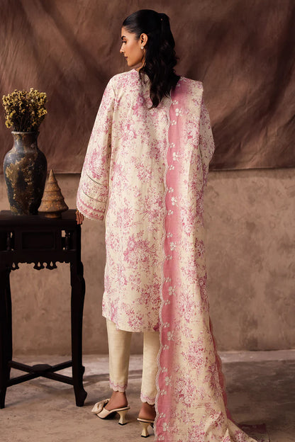 Zellbury | Unstitched 3 Piece Printed Textured Khaddar Collection