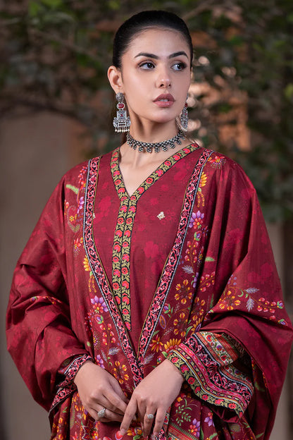 Zellbury | Unstitched 3 Piece Printed Embroidered Textured Khaddar Collection