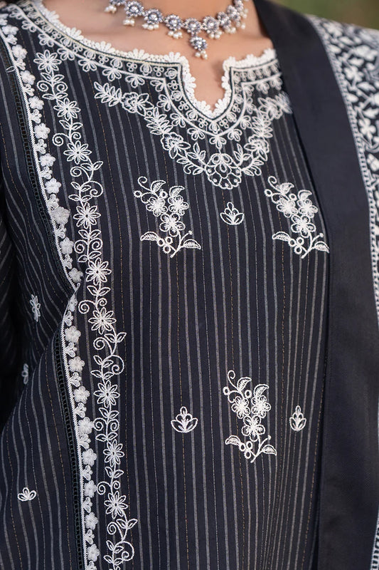 Zellbury | Unstitched 3 Pc Printed Embroidered Khaddar Collection