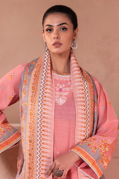 Zellbury | Unstitched 3 Piece Printed Embroidered Khaddar Collection