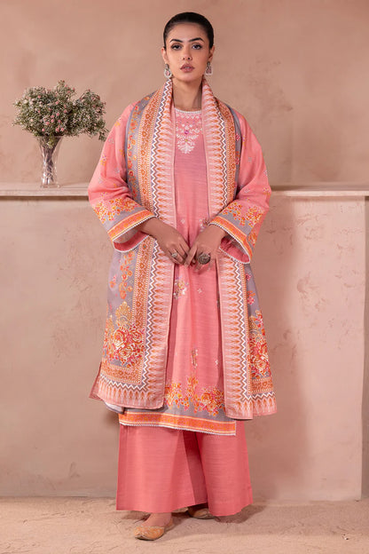 Zellbury | Unstitched 3 Piece Printed Embroidered Khaddar Collection