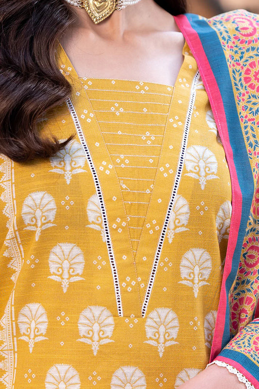 Zellbury | Unstitched 2 Pc Digital Printed Viscose Suit