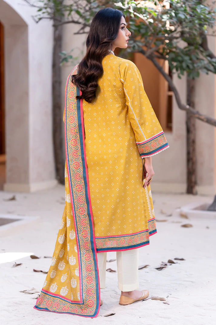 Zellbury | Unstitched 2 Pc Digital Printed Viscose Suit