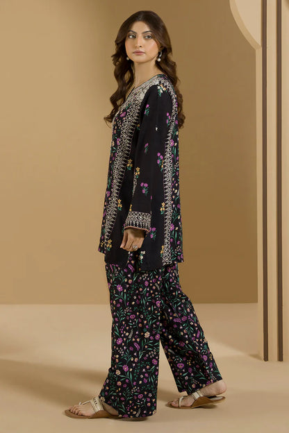 Zellbury | Unstitched 2 PcDigital Printed Embroidered Linen Collection