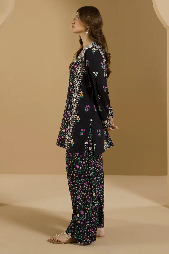 Zellbury | Unstitched 2 PcDigital Printed Embroidered Linen Collection