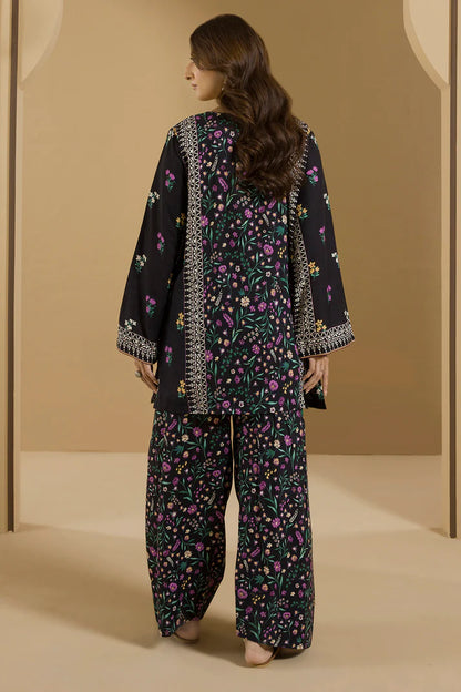 Zellbury | Unstitched 2 PcDigital Printed Embroidered Linen Collection