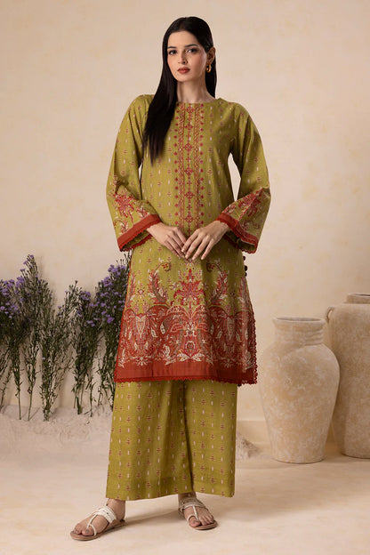 Zellbury | Unstitched 2 Pc Printed Embroidered Khaddar Collection