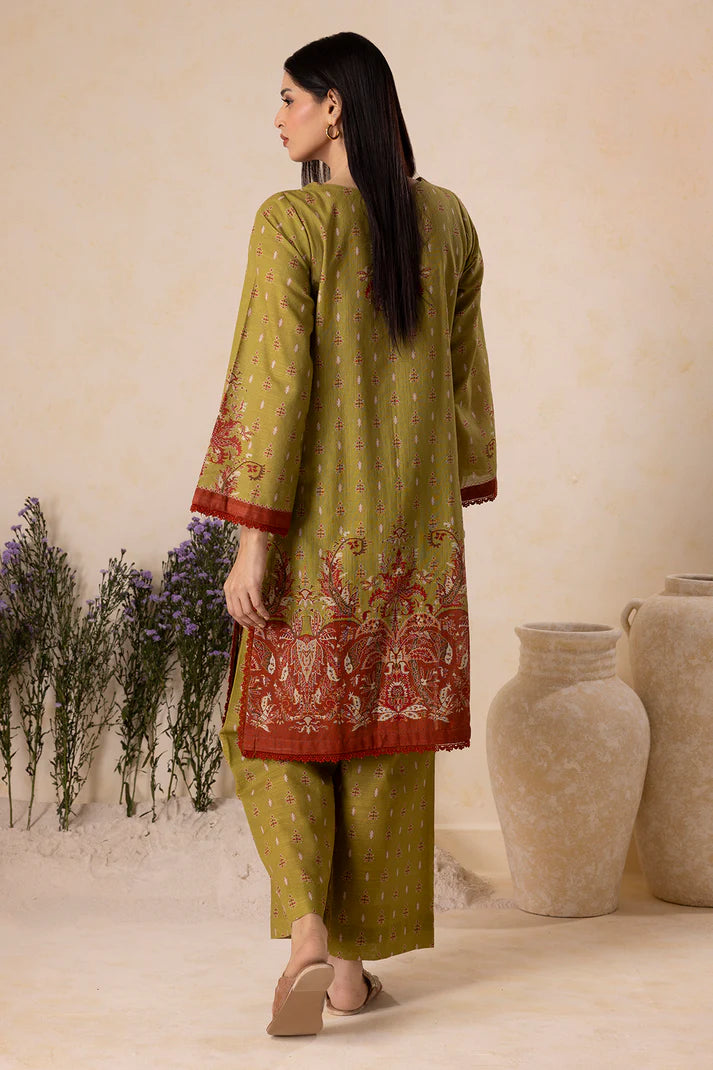 Zellbury | Unstitched 2 Pc Printed Embroidered Khaddar Collection