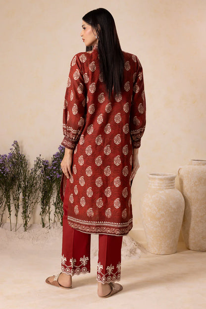 Zellbury | Unstitched 2 Pc Printed Embroidered Khaddar Collection