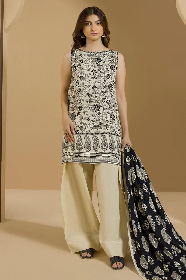 Zellbury | Unstitched 2 Pc Printed Linen Collection