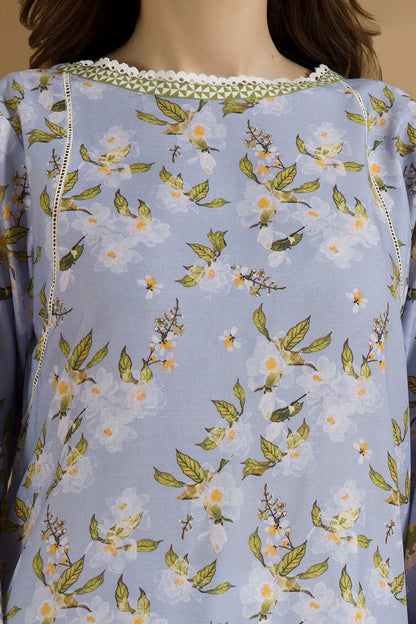 Zellbury | Unstitched 2-Piece Digital Printed Linen Collection