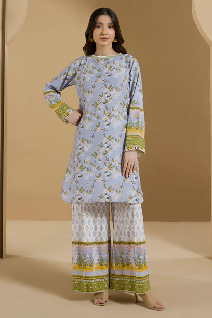 Zellbury | Unstitched 2-Piece Digital Printed Linen Collection