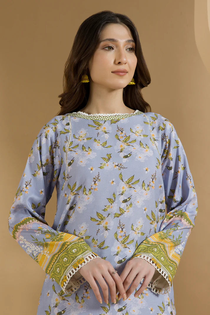 Zellbury | Unstitched 2-Piece Digital Printed Linen Collection