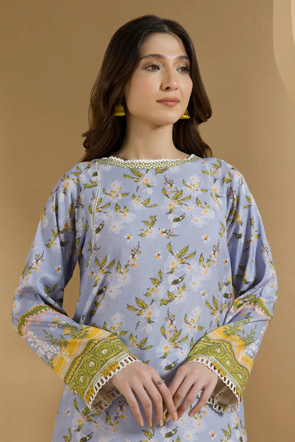 Zellbury | Unstitched 2-Piece Digital Printed Linen Collection