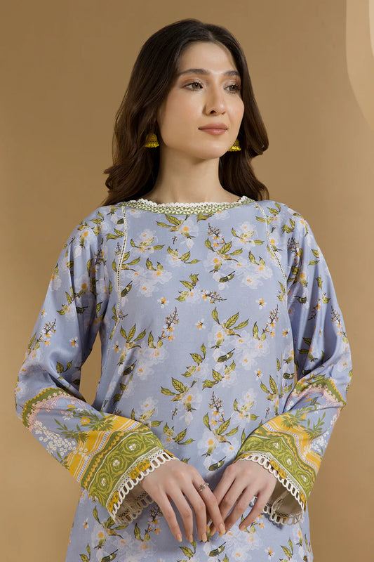 Zellbury | Unstitched 2-Piece Digital Printed Linen Collection