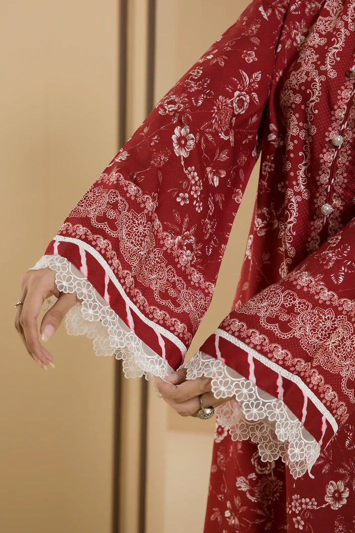 Zellbury | Unstitched 3 Pc Digital Printed Linen Collection