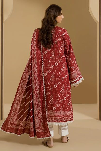 Zellbury | Unstitched 3 Pc Digital Printed Linen Collection