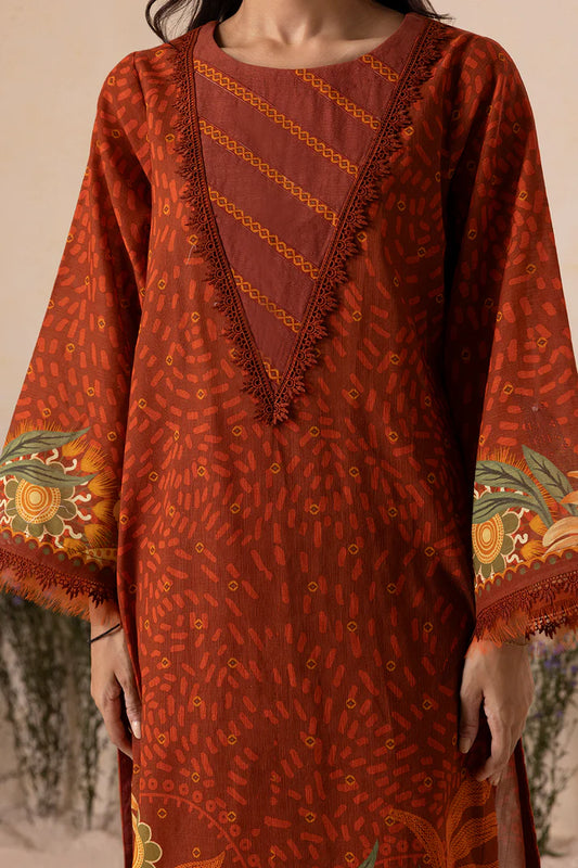 Zellbury | Unstitched 3 Pc Printed Printed Khaddar Collection