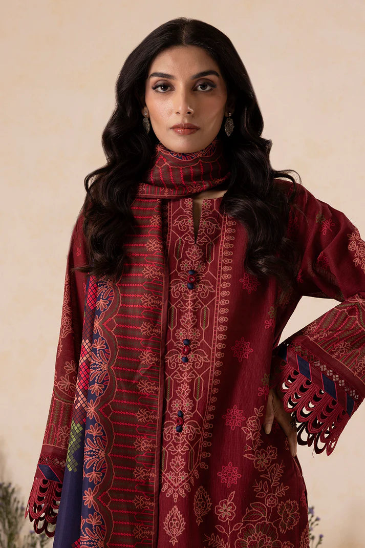 Zellbury | Unstitched 3 Pc Printed Printed Khaddar Collection