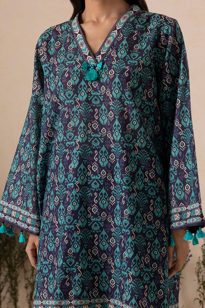 Zellbury | Unstitched 3 Pc Digital Printed Karandi Collection