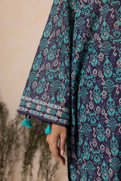 Zellbury | Unstitched 3 Pc Digital Printed Karandi Collection