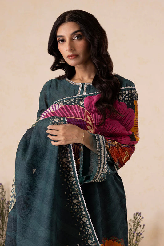Zellbury | Unstitched 3 Pc Digital Printed Karandi Collection