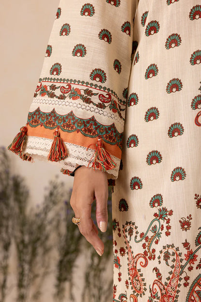 Zellbury | Unstitched 3 Pc Printed Printed Khaddar Collection