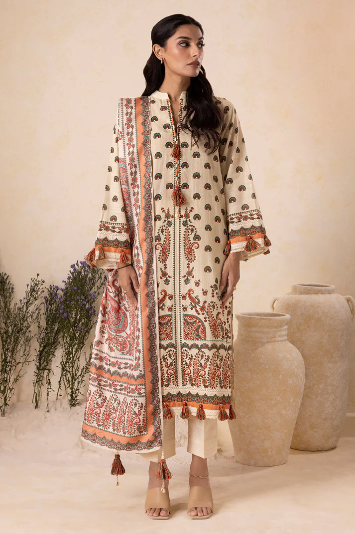 Zellbury | Unstitched 3 Pc Printed Printed Khaddar Collection