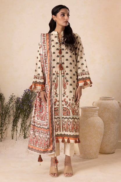 Zellbury | Unstitched 3 Pc Printed Printed Khaddar Collection