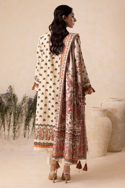 Zellbury | Unstitched 3 Pc Printed Printed Khaddar Collection
