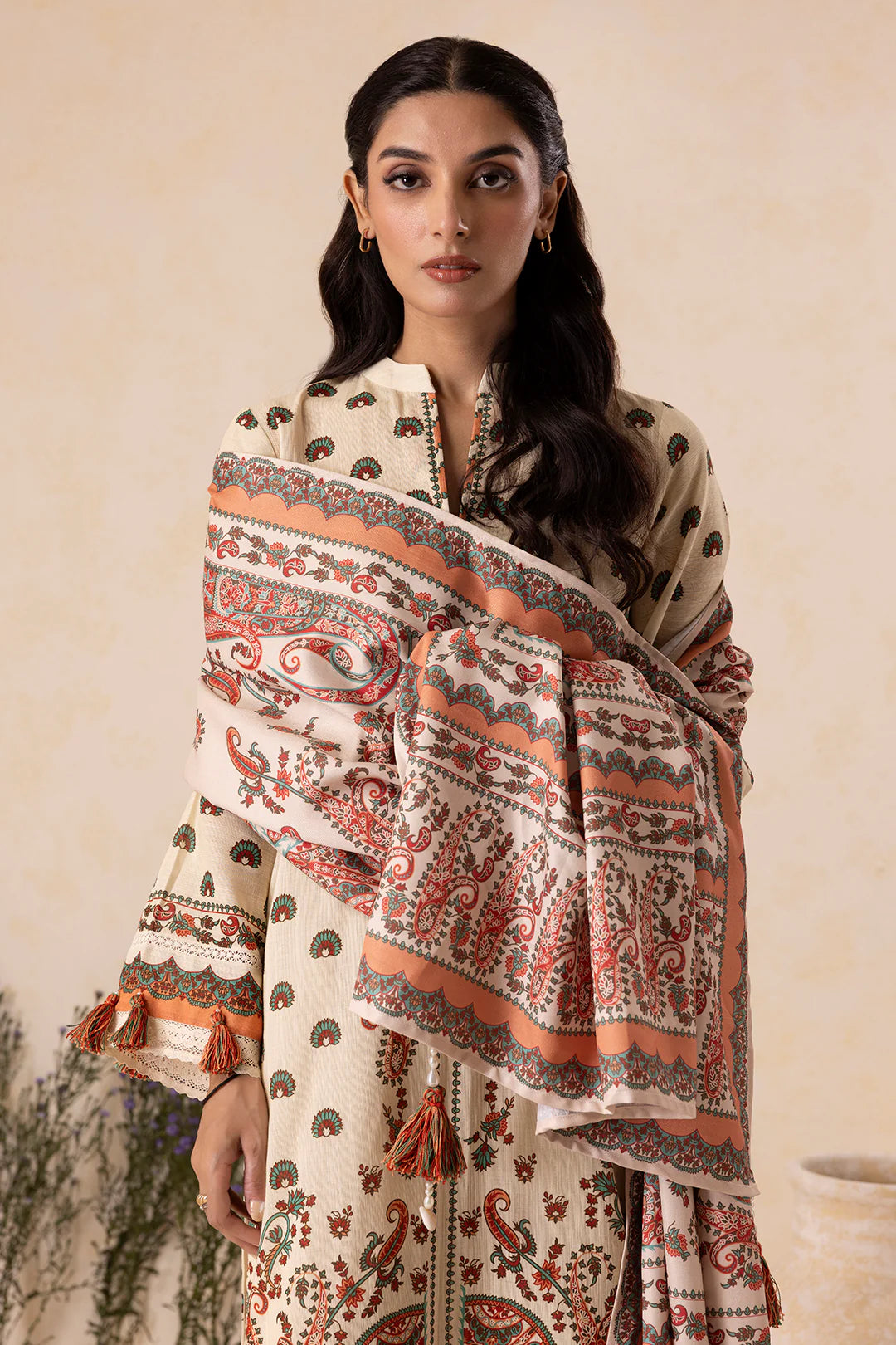 Zellbury | Unstitched 3 Pc Printed Printed Khaddar Collection