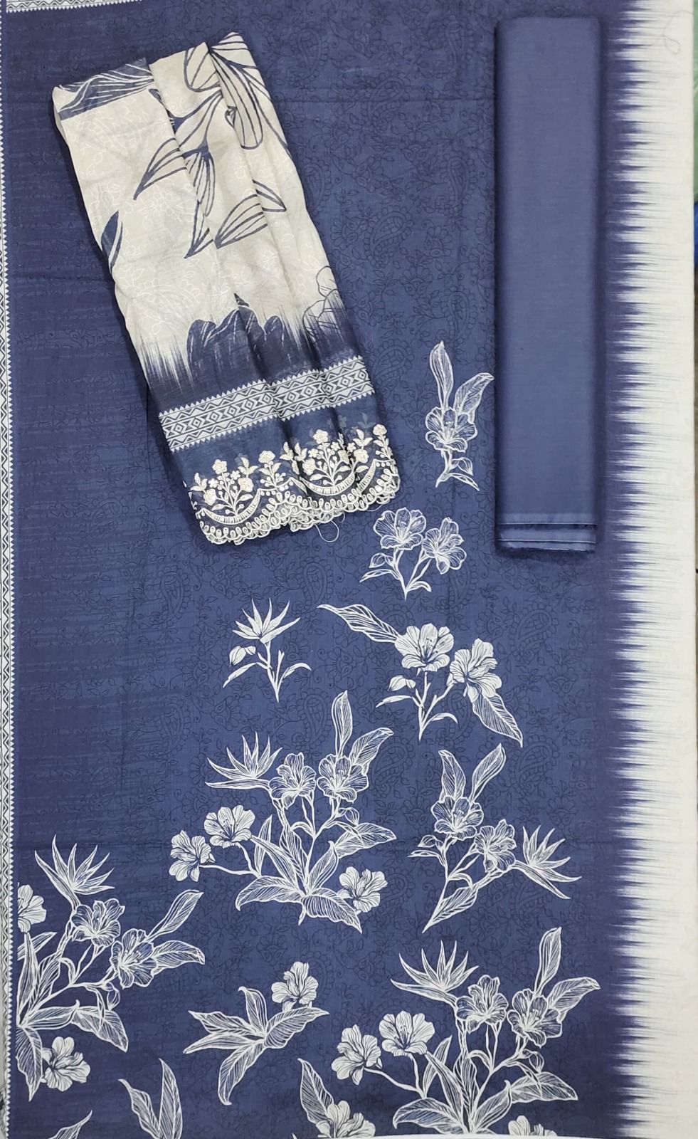 Bin Saeed | Unstitched Embroidered Lawn In Sale