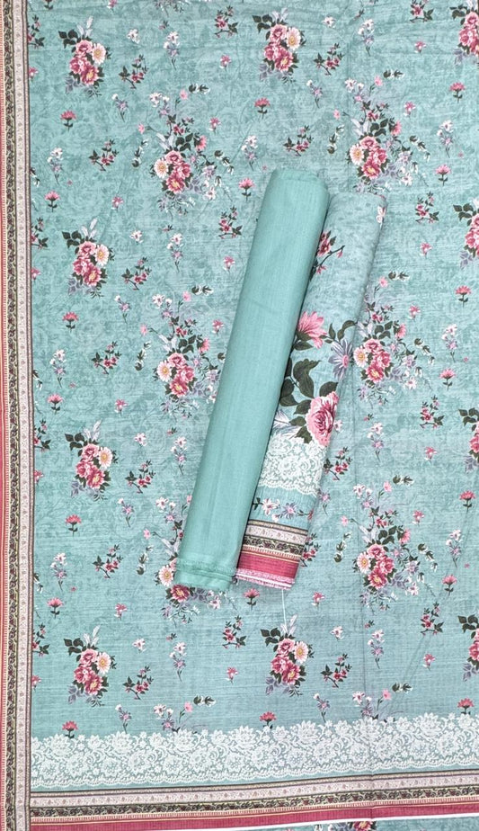 Bin Saeed | 3pc Unstitched Printed Khaddar Collection